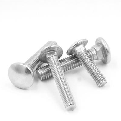 China Custom M3 M4 M5 M6 M8 M10 Square Neck Standard Steel Special Round Head Non Polishing Decorative Screw Carriage Bolts for sale