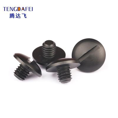 China Chicago Screw M2 M3 M4 M5 Binding Male And Female Fastener Slotted Small Black Binding Screws For Ferniture for sale