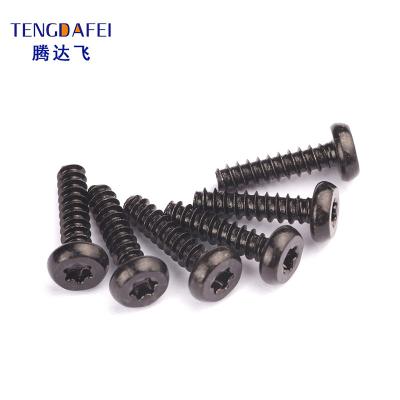 China Pan Factory Supply Various Sizes Black Coating Pan Head Torx Drive Thread Forming Screw for sale