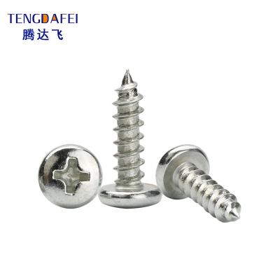 China Pan Metal thread screw m4 m5 m6 Para madera tornillos fasteners self tapping screws for plastic for sale