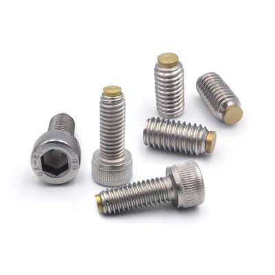 China Non-standard custom made full stainless steel stop screw buffer stop pin main specification non-standard reasonable price for sale