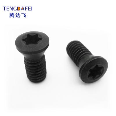 China Factory Supply Sale Countersunk M5*12mm Countersunk Head Torx Black Coating Screw for sale