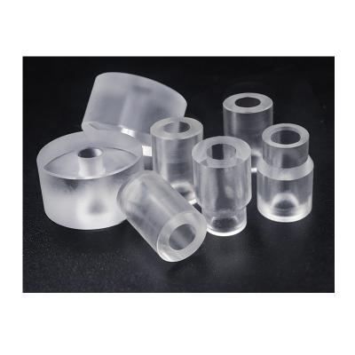 China Electronic device acrylic custom light guide tube led light guide column bushing plastic spot no need to open the mold for sale