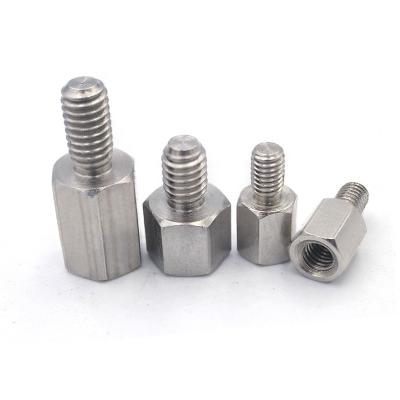 China Factory Direct SalesStainless Steel Single Head Stud Insulated Column Carbon Steel Hex Male And Female Set Screws for sale