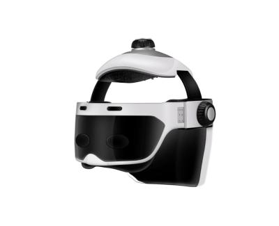 Κίνα Helmet Head Automatic Head Massaging Robot Tool ABS Heating Music Head Electric Massage προς πώληση