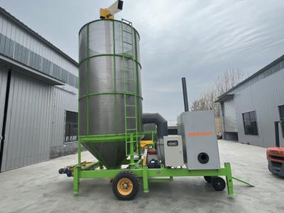 China Tragbare trockenere Maschine des Mais-Weizen-Korn-Paddy-10T/H zu verkaufen