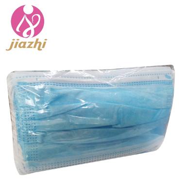 China Outdoor Protective Face Mask Factory In Stock With Ear-loop Cheap Disposable Nonwoven 3layer Face Mask for sale