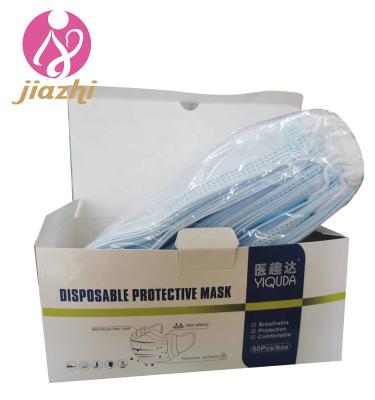 China Factory Stocklots BFE>95% Outdoor Protective Health 3Ply Disposable Face Mask for sale