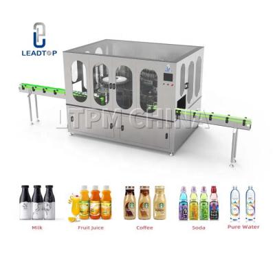 China Full Automatic Food Juice Beverage Beer Mineral Purified Water Rotary Filling Machine For Plastic Bottles And Glass Bottles for sale