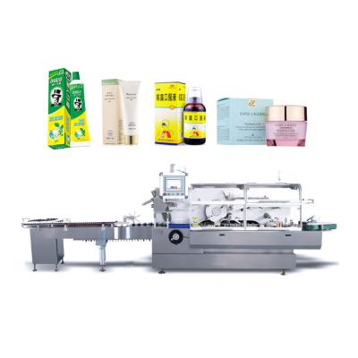 China Full Automatic Food Jar Cans Tube Bottle Cartoner Machine / Toothpaste Cosmetics Cartoning Machine for sale