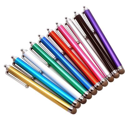 China Rich Colors and Stylish Wholesale Metal Design China Appearance Touch Screen Sensitivity Universal Capacitive Stylus Pen for sale