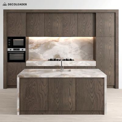 China modern kitchen modern design wood veneer sideboard for wholesale for sale