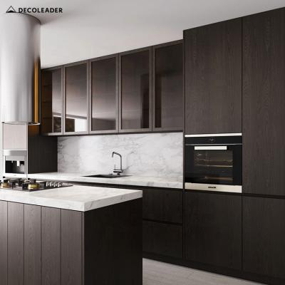 Chine New Style Modern High Quality Guangdong Kitchen And Bath Cabinet Solid Wood Veneer à vendre