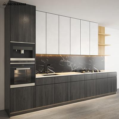 China China Contemporary Cheap Price Melamine Laminate 2Pac Lacquer Kitchen For Wholesales And Projects zu verkaufen