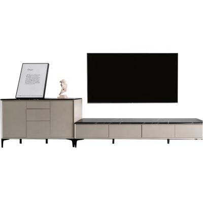 China (Height)Adjustable Freestanding TV Cabinet with Drawer zu verkaufen