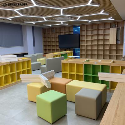 China Modern School Library Bookcase Solution Design zu verkaufen