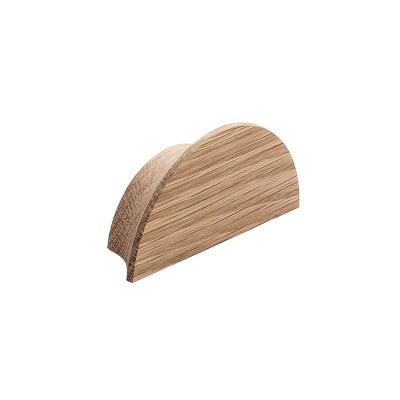 China Contemporary Solid Wood Handle Semi Round Style Wood Handle for sale