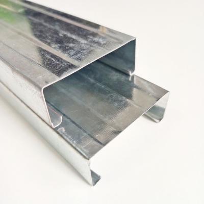 China 2022 Modern Innovative Products Galvanized Steel Profiles Channel Steel Metal Building Materials Divide Channel for sale