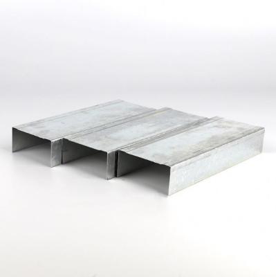 China Modern Wholesale High Quality 100mm Track Drywall Steel Galvanized Steel Stud And Track Extreme Channel for sale