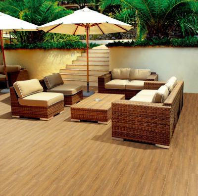 China Rustic Tile Flooring That Looks Like Wood Tile Exterior Wood Sheet Wall Flooring Tiles for sale