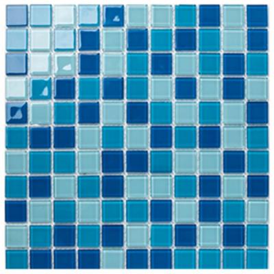 China Rustic Tiles 2020 Foshan Common Glass Misaic Tiles Glazed Swimming Pool And Bathroom Swimming Pool Tile for sale