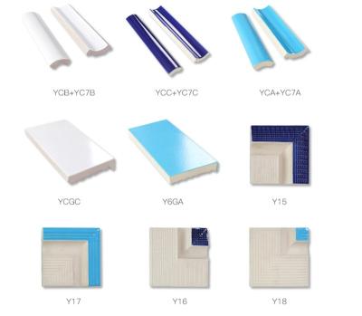 China Rustic Tiles Factory Cheap Tile For Swimming Pool Tiles Rate Pool Tile Corner Edge for sale