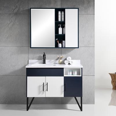 China From Morden design bathroom cabinets PVC cabinet bathroom cabinet modern waterproof bathromm furniture bathroom cabinet directly for sale