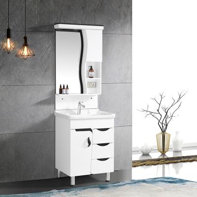 China Modern Bathroom Vanity Cabinets Bathroom Vanity Storage Wall Cabinet Bathroom Cabinet with Mirror Modern for sale