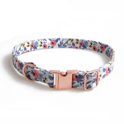 China DETACHED Factory Price Customized Cute Flower Puppy Dog Collar for sale