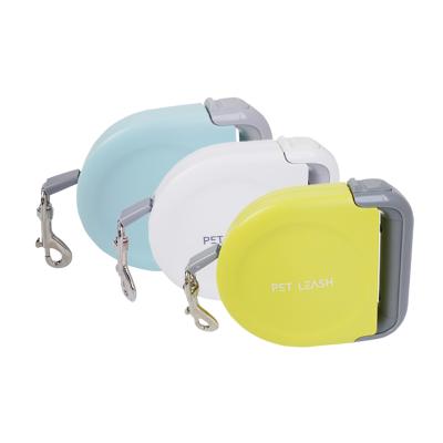 China Wholesale New Design Viable Outdoor Foldable Handle Retractable Dog Leash for sale