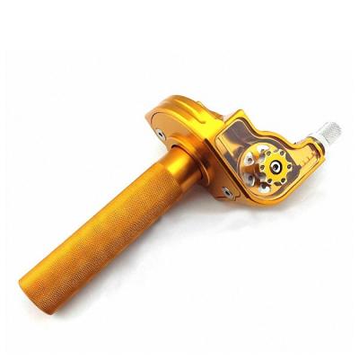 China Aluminum CNC Machined Motorcycle Throttle Bracket Assembly for sale