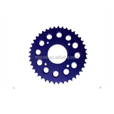 China Aluminum Alloy CNC Aluminum Motorcycle Front Sprocket Chain With Low Price for sale