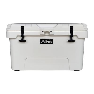 China Large Size 45qt Outdoor Camping Beer Storage Box Waterproof Keep Ice 3-5 Days Plastic Cooler Box for sale