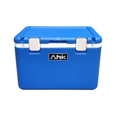 China Waterproof Practical 55qt Ice Cooler Box Portable Blowout Blows Chest Cooler for sale