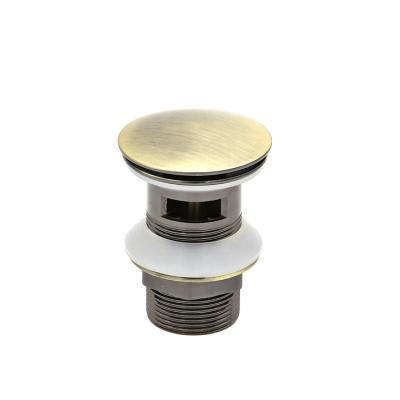 China Modern Factory Outlet Brass Bathroom Lower Pop Up Basin Sink Drain Stopper for sale