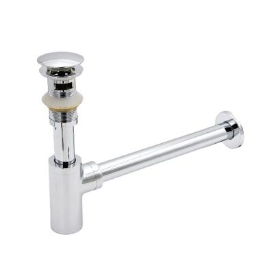 China Modern Modern Brass Siphon Trap Waste Sink Drain Bottle Trap Sink Siphon for sale