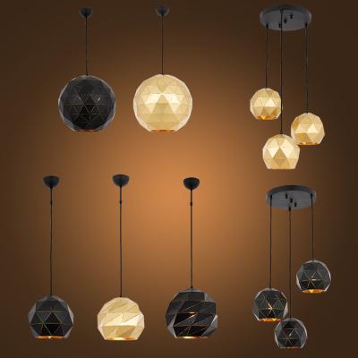 China Hot Selling Modern Design Minimalist Indoor Decorative Light Round Modern Iron Led Pendant Lamp for sale