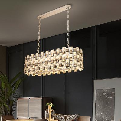 China Modern Minimalist Indoor Kitchen Dining Room Bedroom Office Vintage Iron Hanging Ring Led Pendant Light for sale