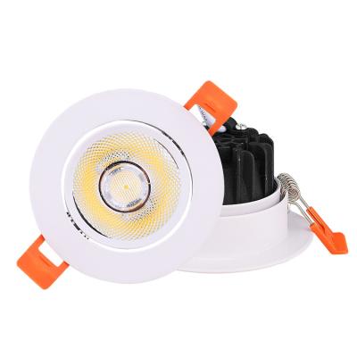 China Modern Ultra Bright Desk Lighting Smd Aluminum White Round 3w 5w 7w 8ww 12w 18w 24w Led Downlight for sale