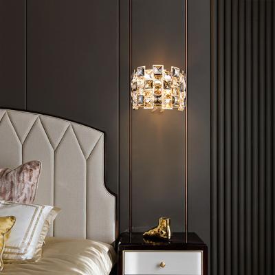 China Design Crystal Decoration Living Room Hotel Bar Light Modern Classic Luxury Style Led Wall Lamp for sale