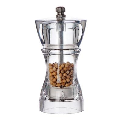 China Viable Creative Fashion K-1035 Corn Mill Grinder Coffee Dry Machine Transparent Acrylic Food Grinder for sale