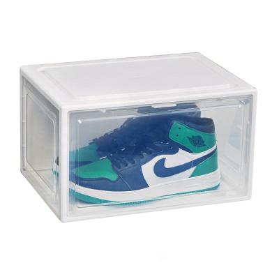 China HC0003-1Hot Selling Modern Style Heavy Duty Assembled Plastic Clear Drawer Shoe Box Type for sale