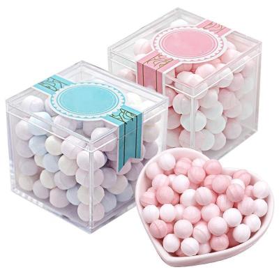 China High Quality Sustainable Candy Acrylic Clear Box ZGLP6040 With Magnet Lids Elegant Wedding Gift Box for sale