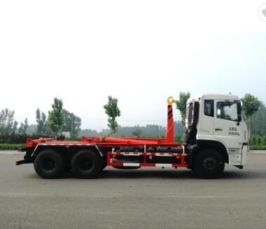 China 25 Ton Hook Lift Hydraulic Arm Removable Carriage Garbage Truck With made in China for sale