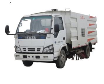 China ISUZU BRAND Vacuum road sweeper cleaner Truck AND truck mounted sweeperroad washing trucK For Sale for sale