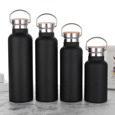 China American 304 Stainless Steel Outdoor Sports Flask PORTABLE Hot Thermos Design Pattern 500ml Water Bottle With Powder Painting for sale