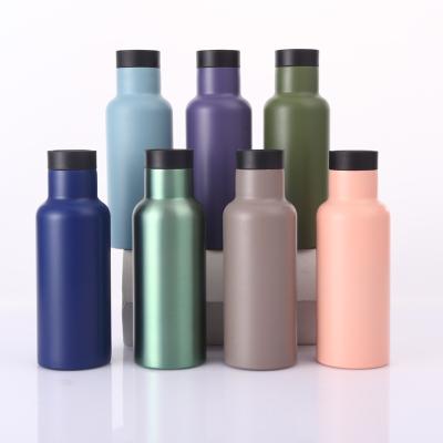 China Simple and Creative Stainless Steel Thermos Cup Water Vacuum Large Capacity Car PORTABLE Outdoor Portable Bottle for sale