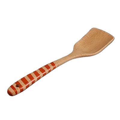 China 100% Sustainable Food Safety Cooking Tools Kitchen Accessories Wooden Shovel Spoon for sale