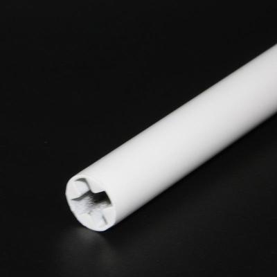 China door & Window Powder White Aluminum Aluminum Roller Shade Components Curtain Rails Profile Coating Sample for sale