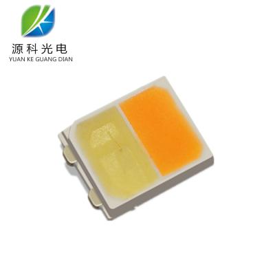 Cina PLCC-4 ha condotto il chip doppio Smd 2835 bianco/riscalda il basso consumo energetico bianco di colore in vendita